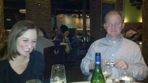 Tracey and Jim at Devereauxs