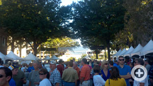 Beer Garden at Fall for Greenville