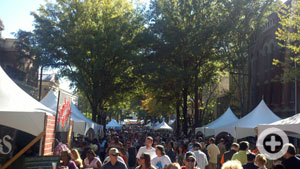 Fall for Greenville, Main Street, downtown Greenville, SC