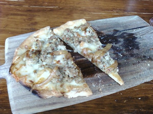 The Lazy Goat Fennel Sausage Pizza The Lazy Goat Fennel Sausage Pizza
