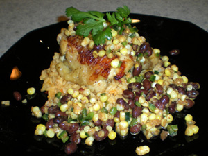 corn and black bean relish
