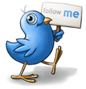 follow us on Twitter