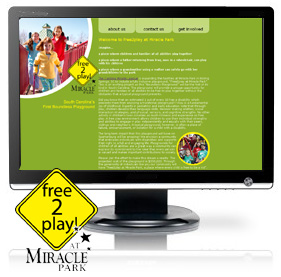 featured web site - free2play at Miracle Park, Spartanburg, SC